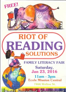 2016 Riot of Reading Poster